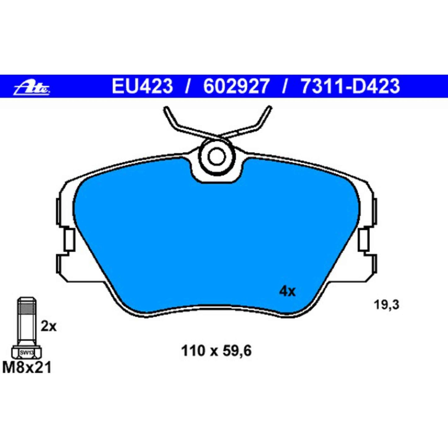 ATE Disc Brake Pad