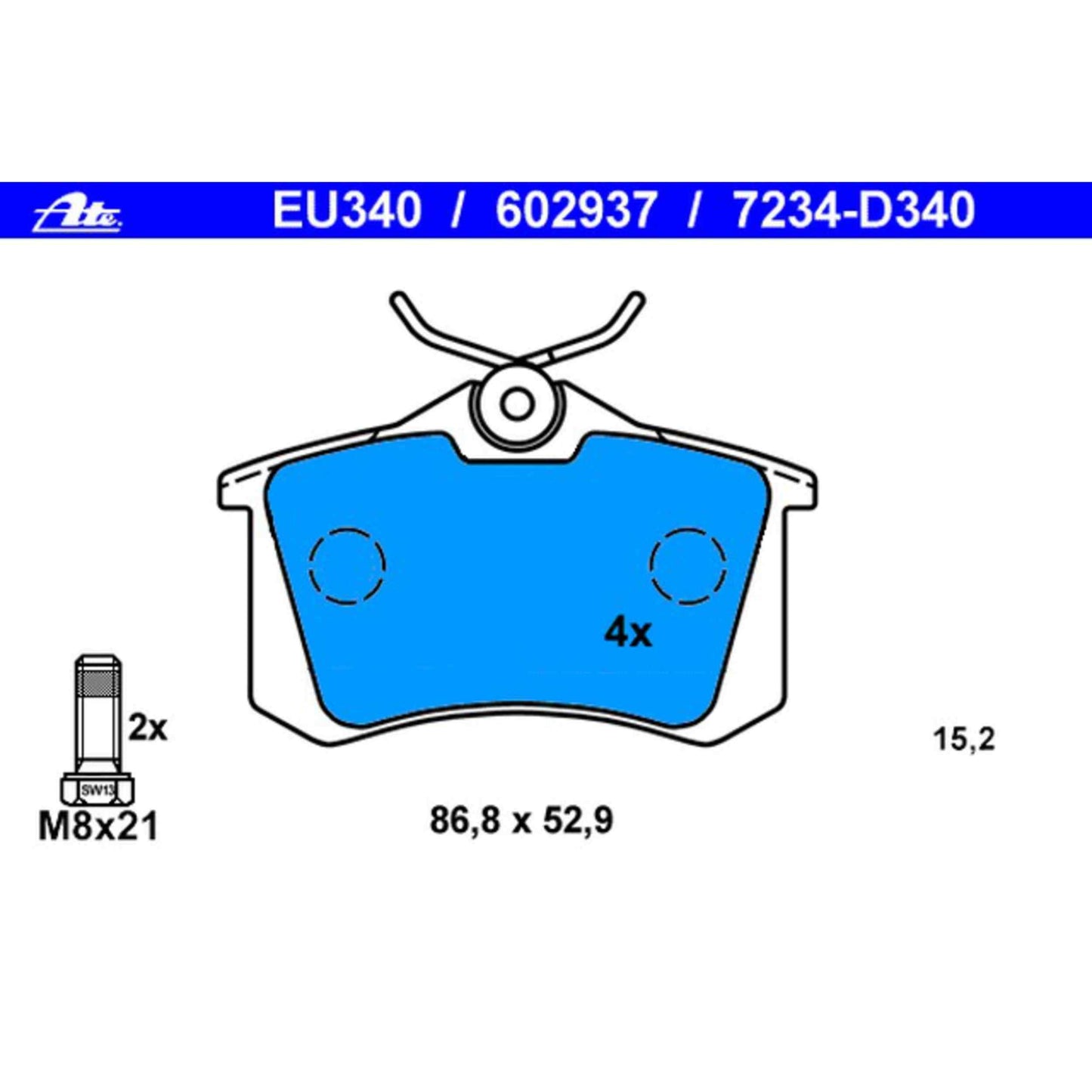 ATE Disc Brake Pad
