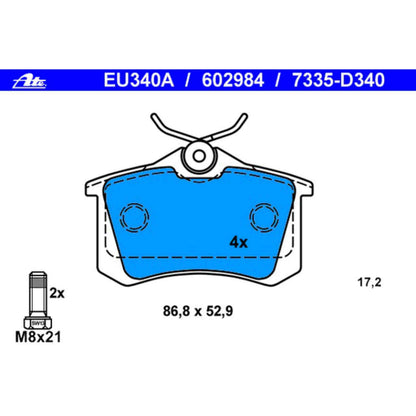 ATE Disc Brake Pad