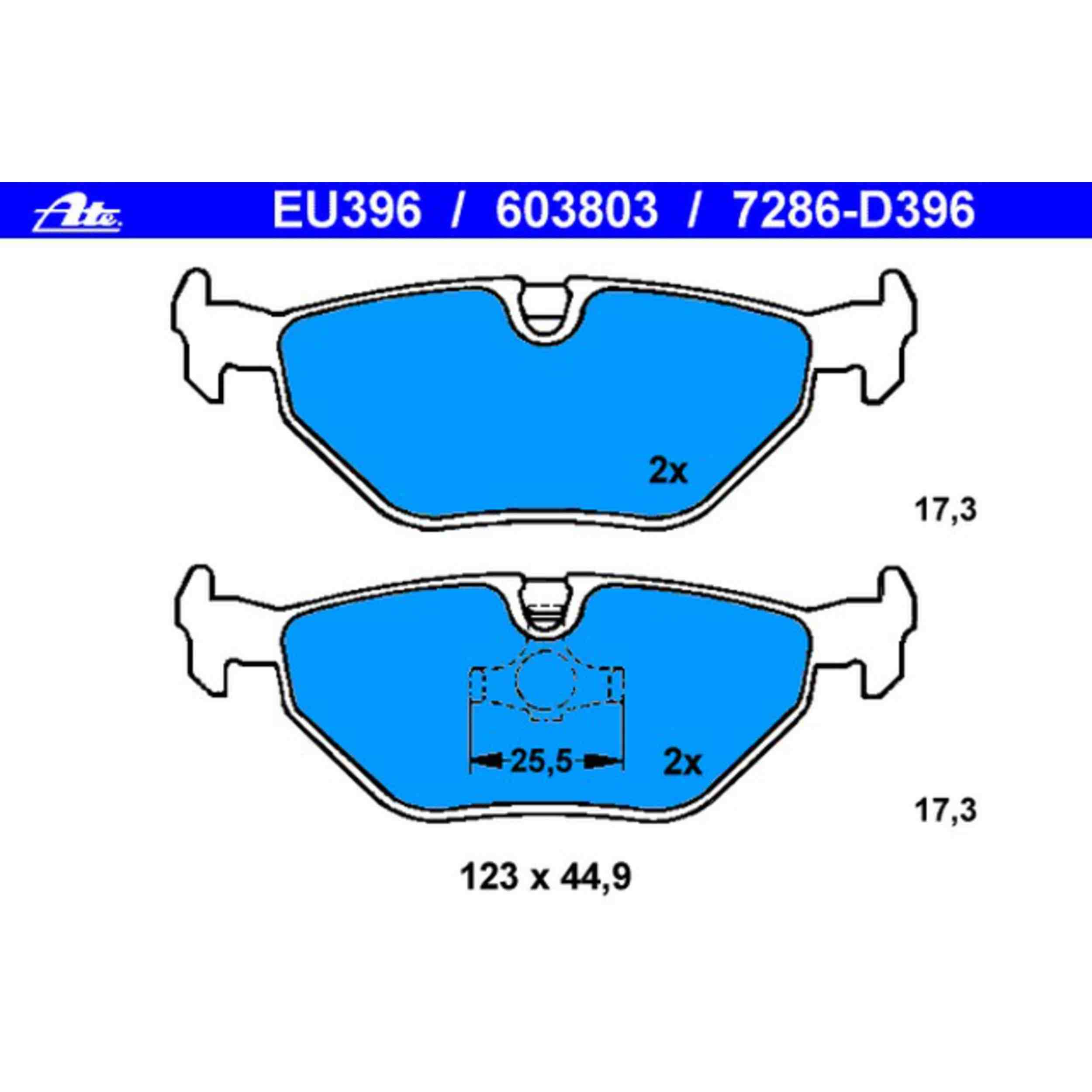ATE Disc Brake Pad
