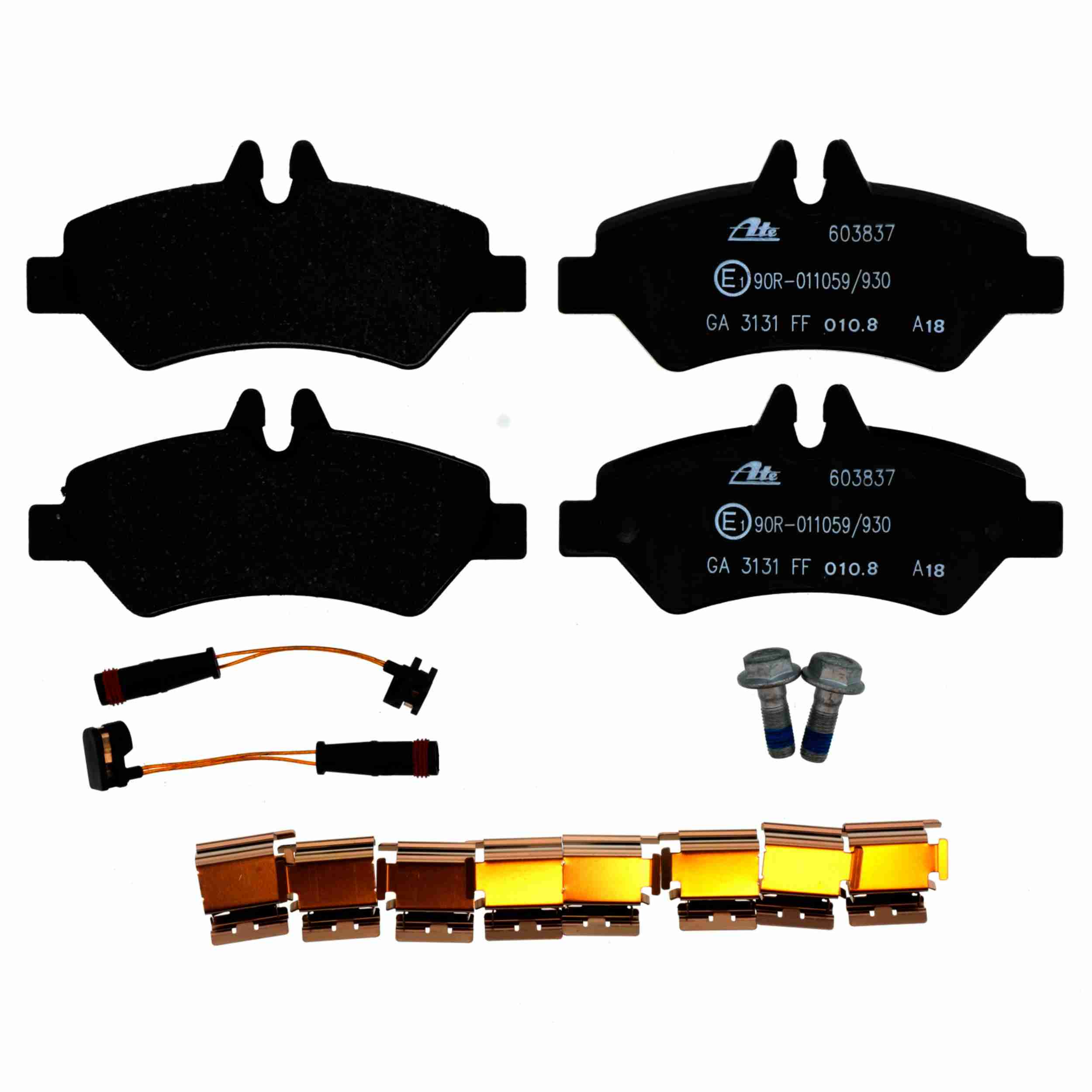 ATE Disc Brake Pad Set 603837