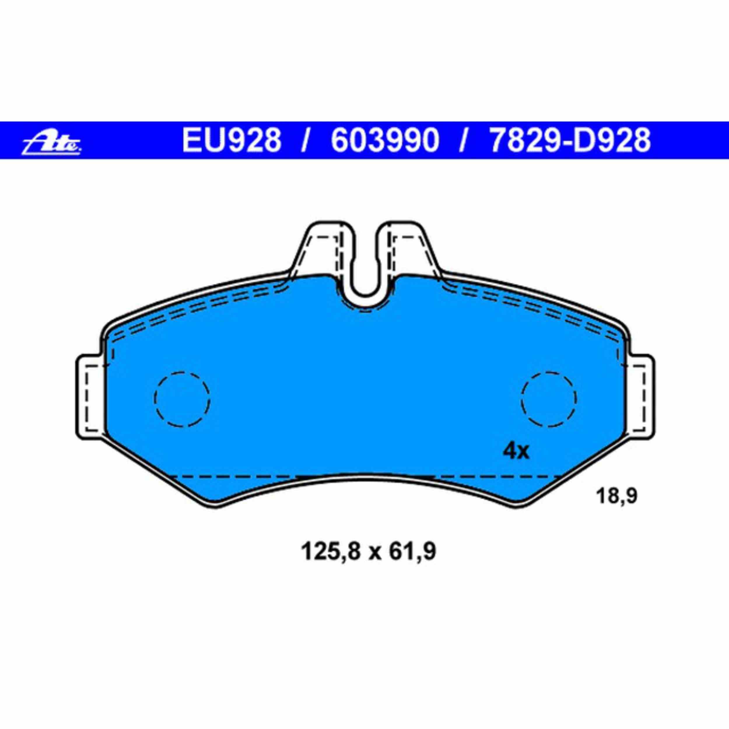 ATE Disc Brake Pad