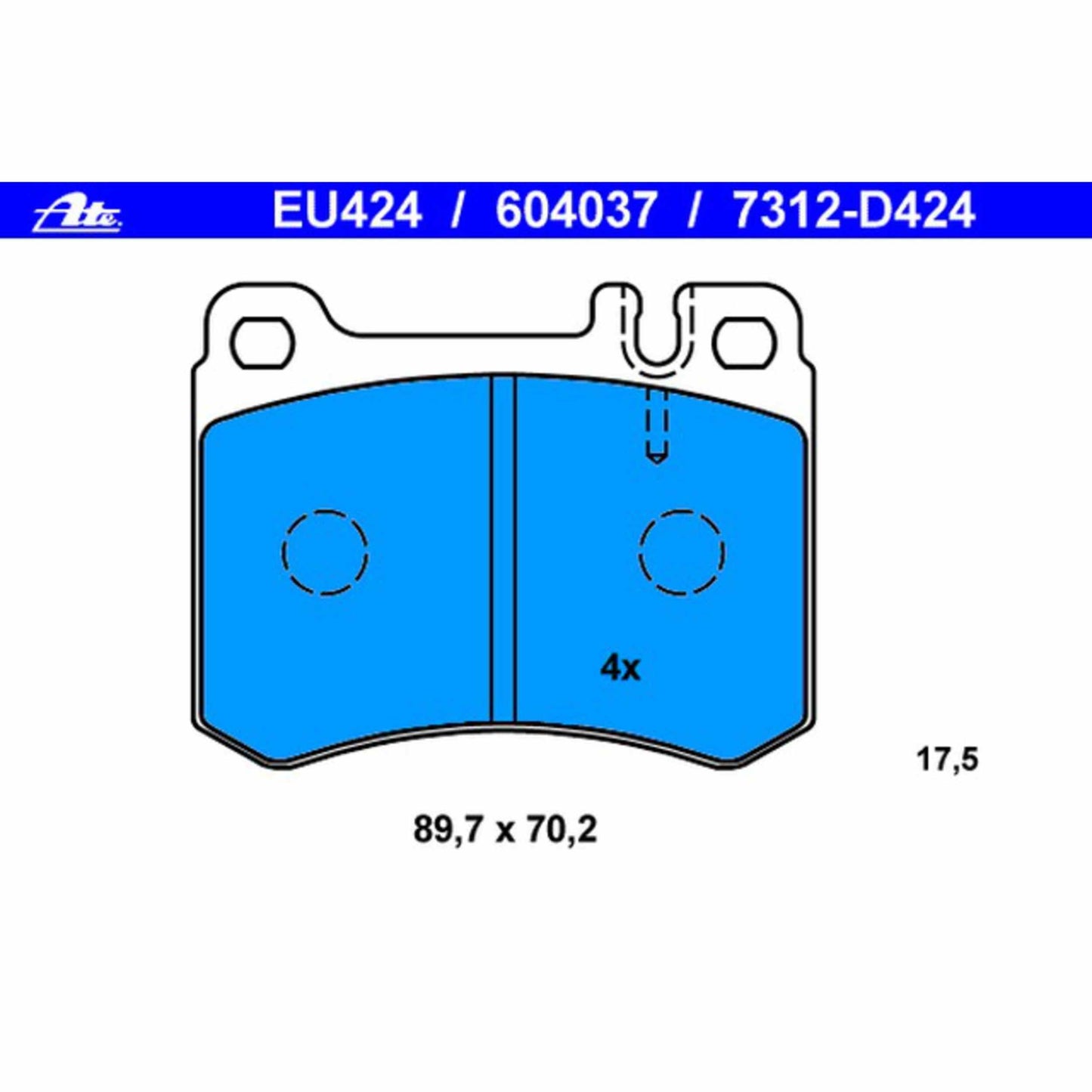 ATE Disc Brake Pad