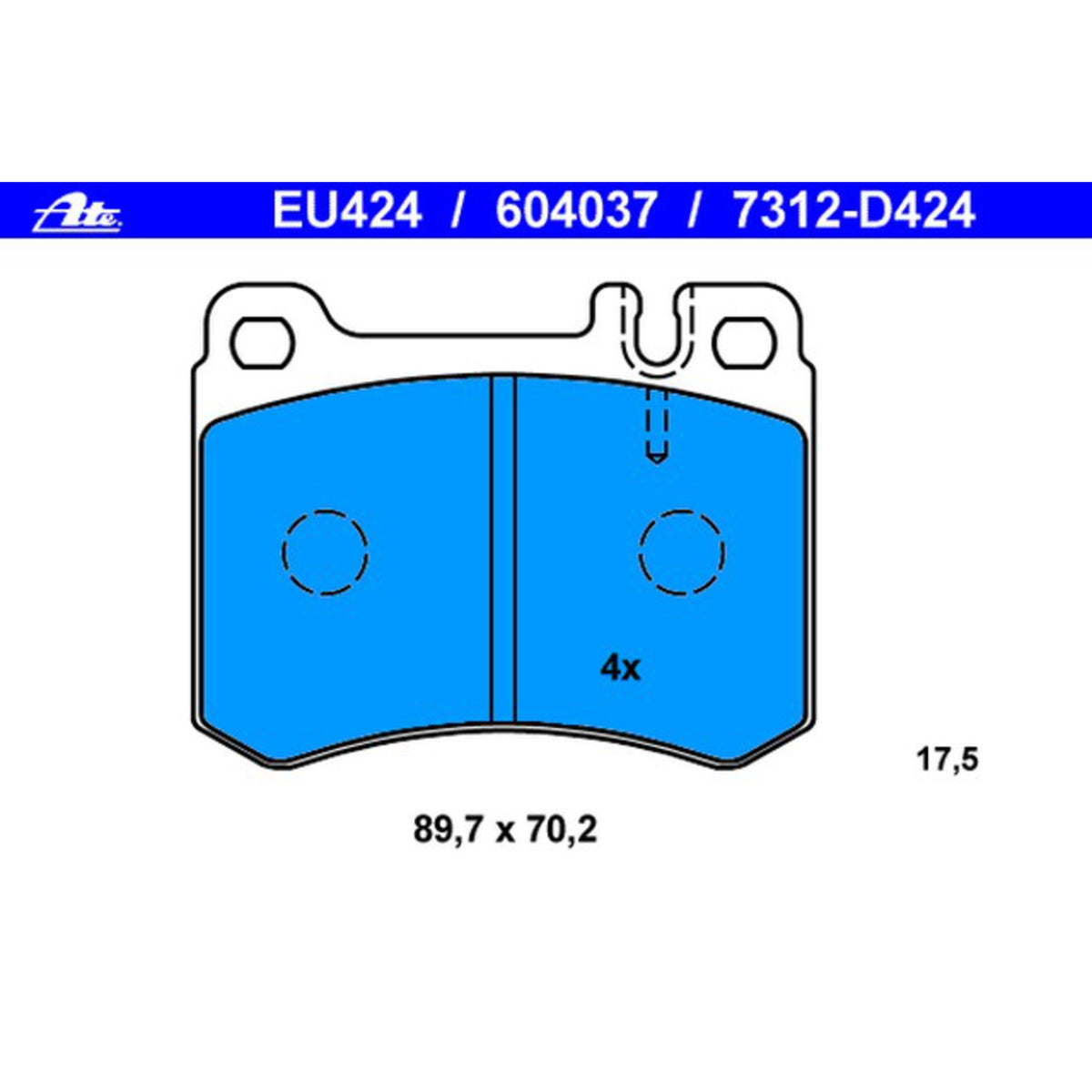 ATE Disc Brake Pad