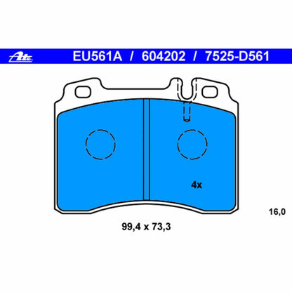 ATE Disc Brake Pad