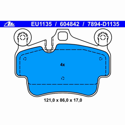 ATE Disc Brake Pad