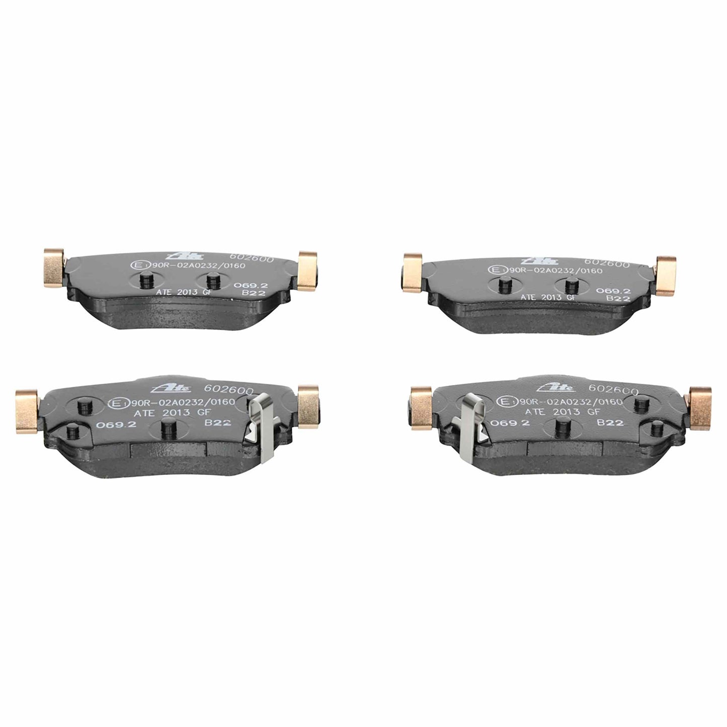 ATE Disc Brake Pad Set 604895
