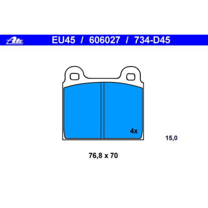 ATE Disc Brake Pad