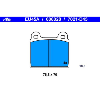 ATE Disc Brake Pad