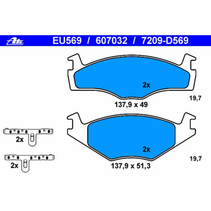 ATE Disc Brake Pad