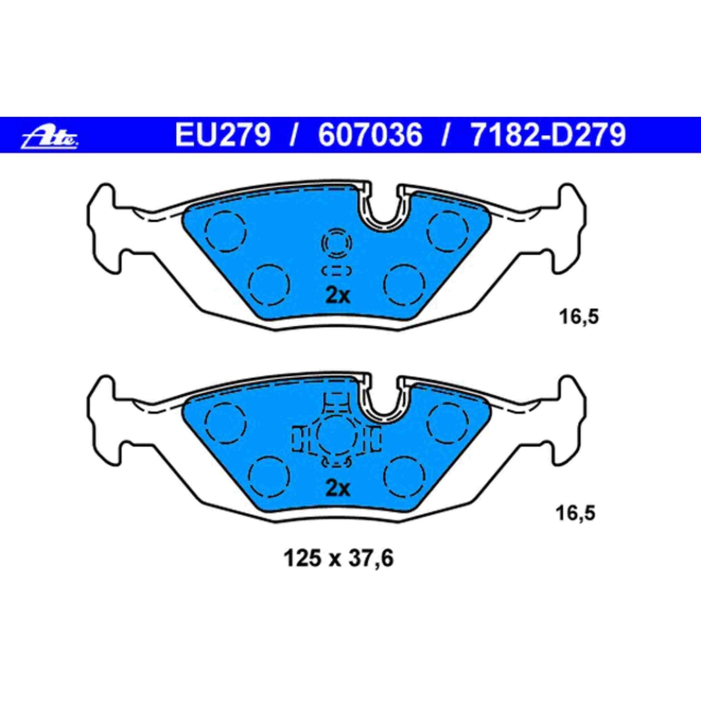 ATE Disc Brake Pad