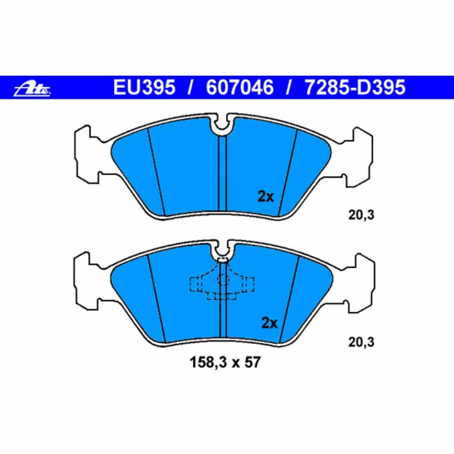 ATE Disc Brake Pad