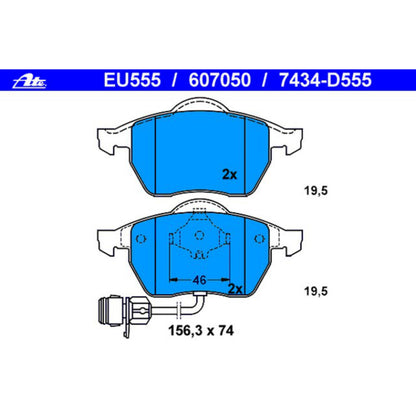 ATE Disc Brake Pad