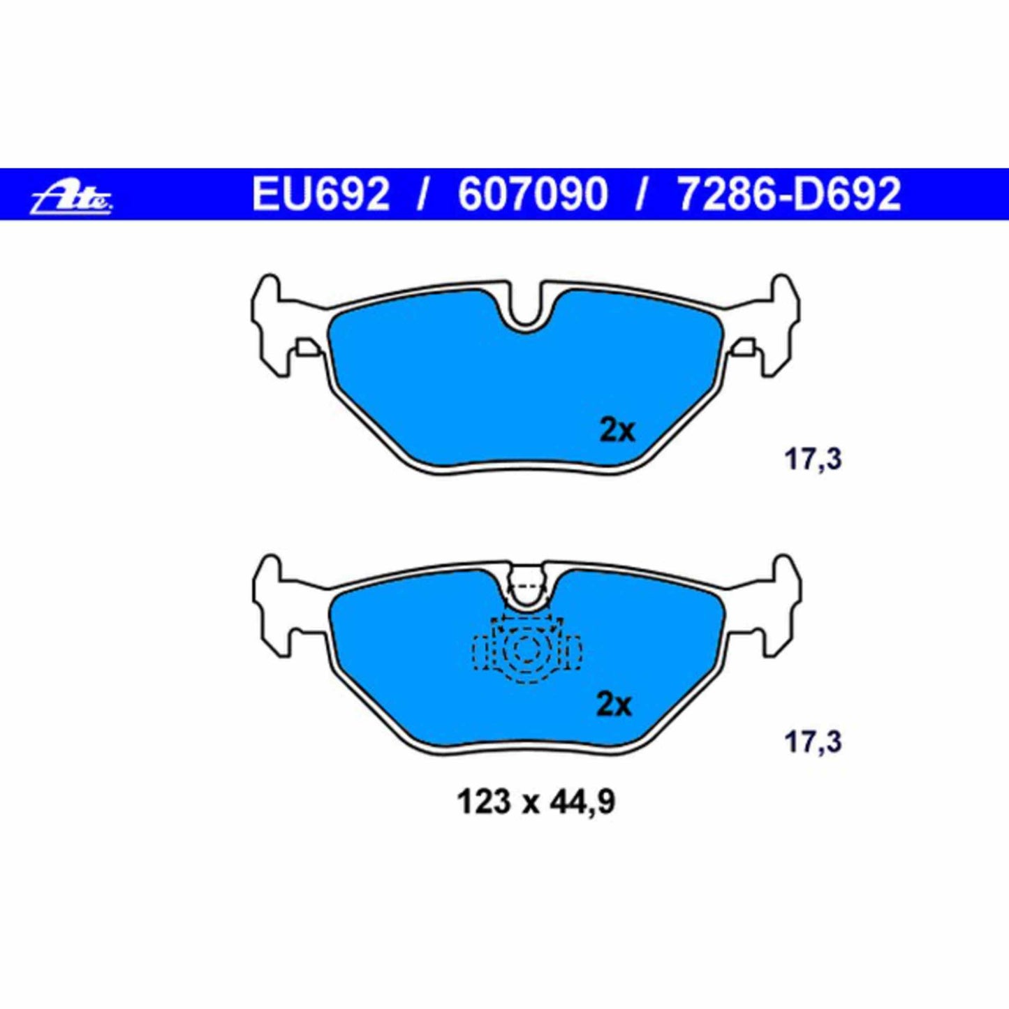 ATE Disc Brake Pad