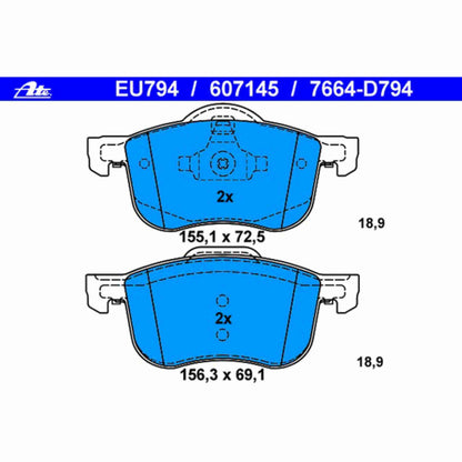 ATE Disc Brake Pad