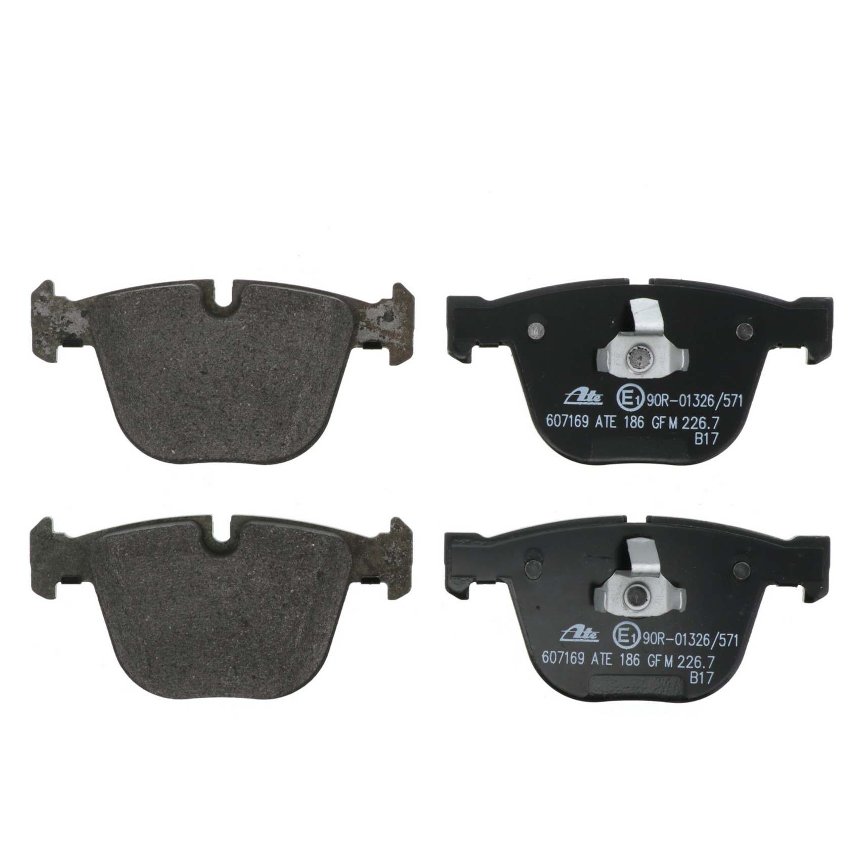 ATE Disc Brake Pad Set 607169