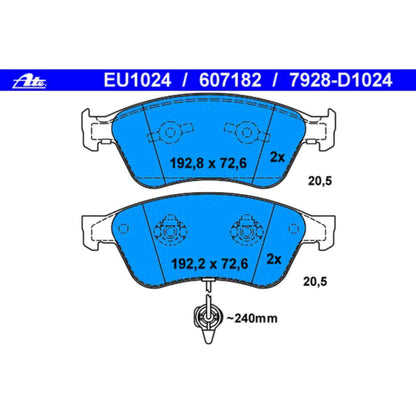 ATE Disc Brake Pad