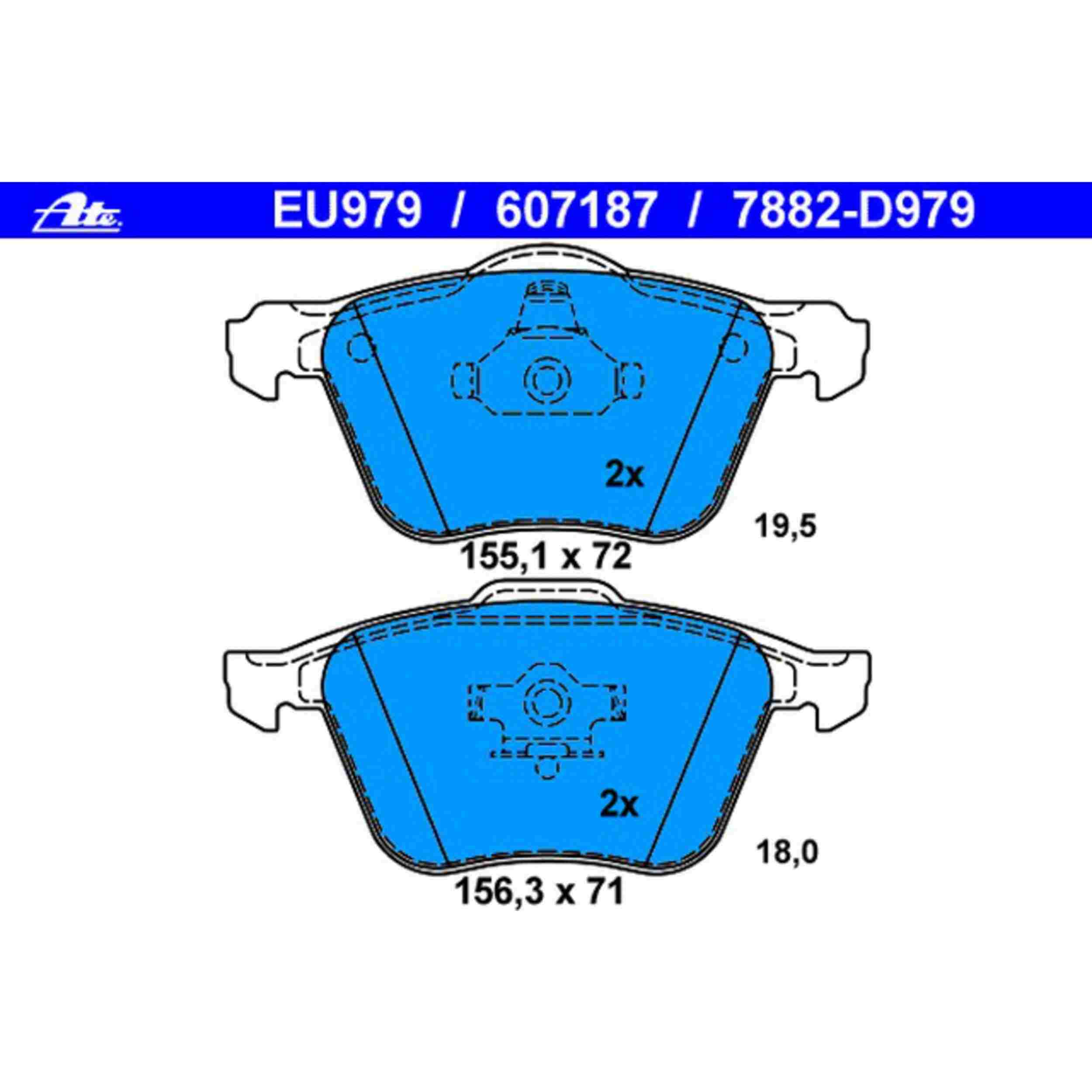 ATE Disc Brake Pad