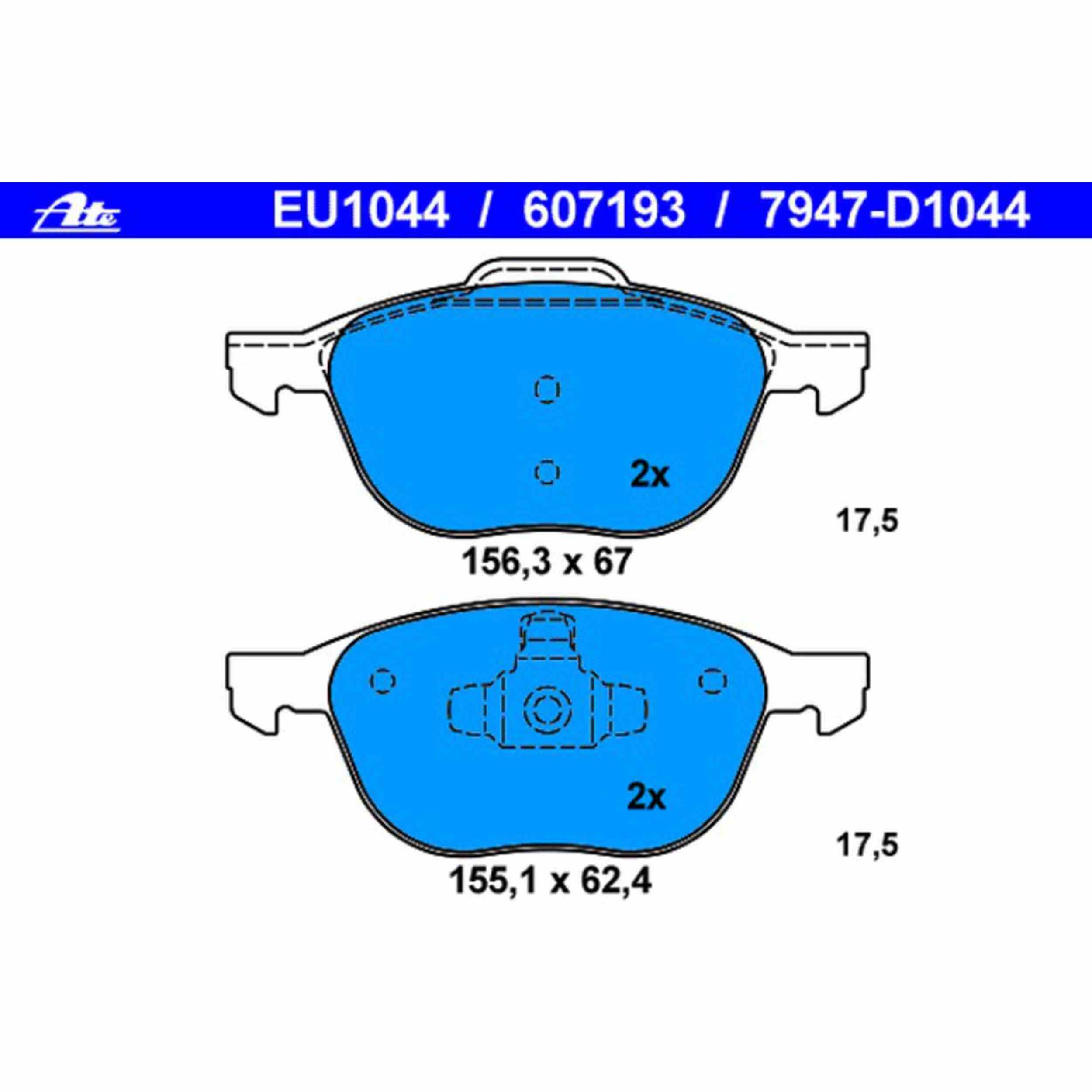 ATE Disc Brake Pad