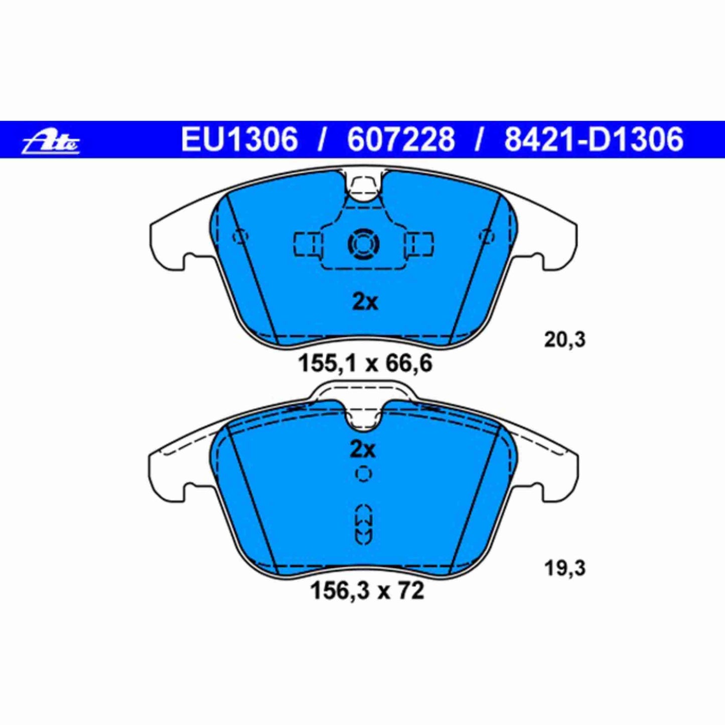 ATE Disc Brake Pad