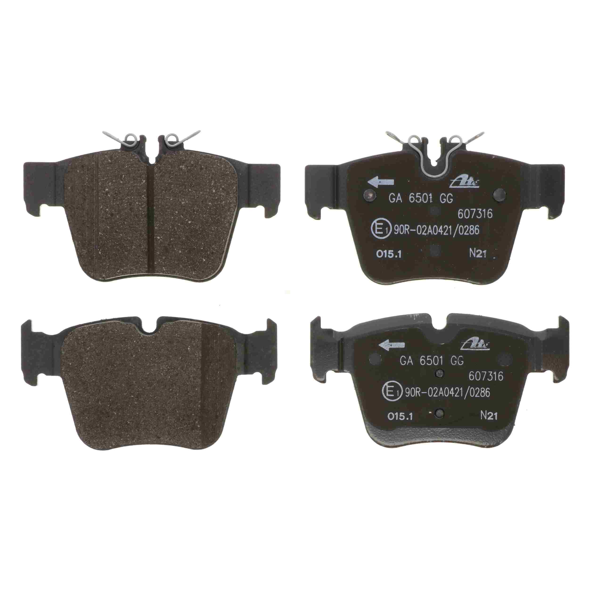 ATE Disc Brake Pad Set 607316