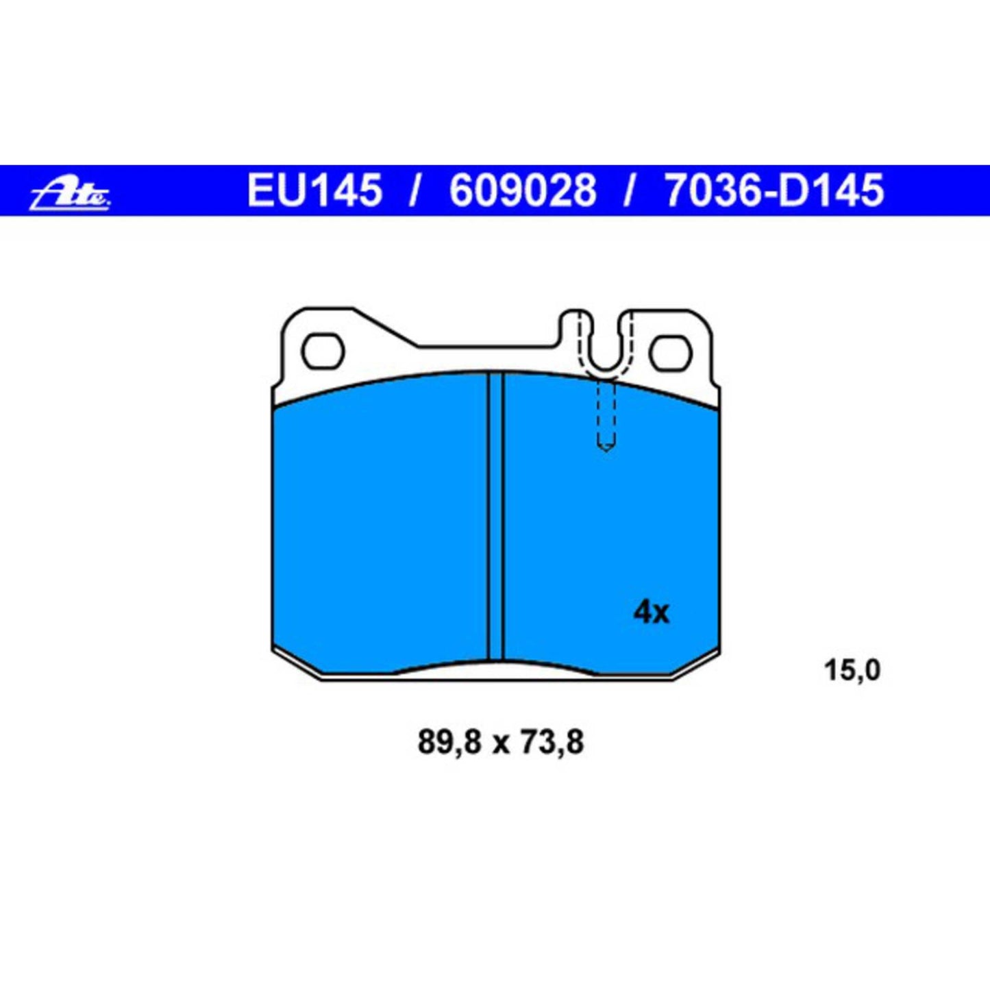 ATE Disc Brake Pad