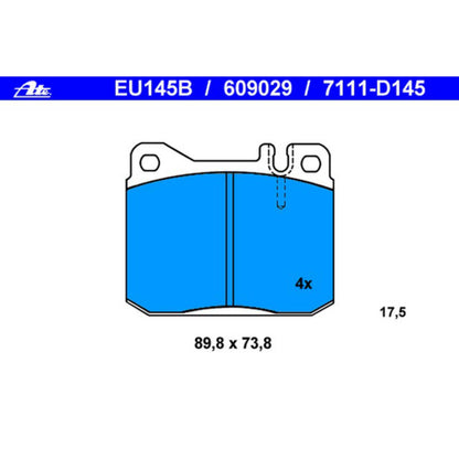 ATE Disc Brake Pad
