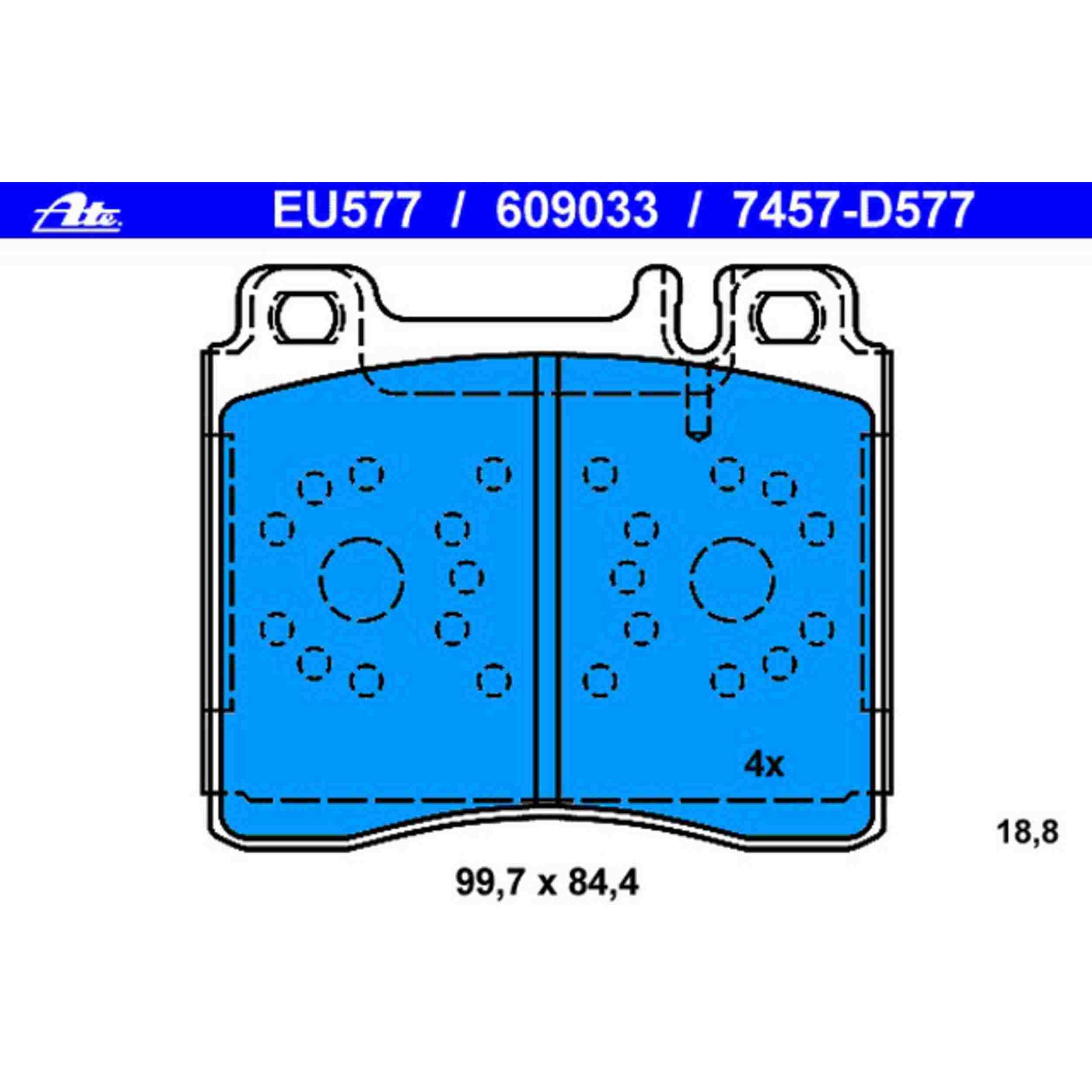ATE Disc Brake Pad