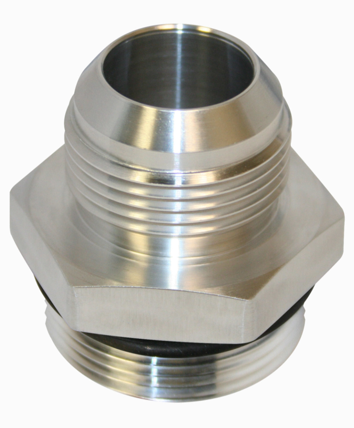 AFCO Racing Products Inlet Fitting Radiator 20an Fittings and Plugs AN-NPT Fittings and Components main image