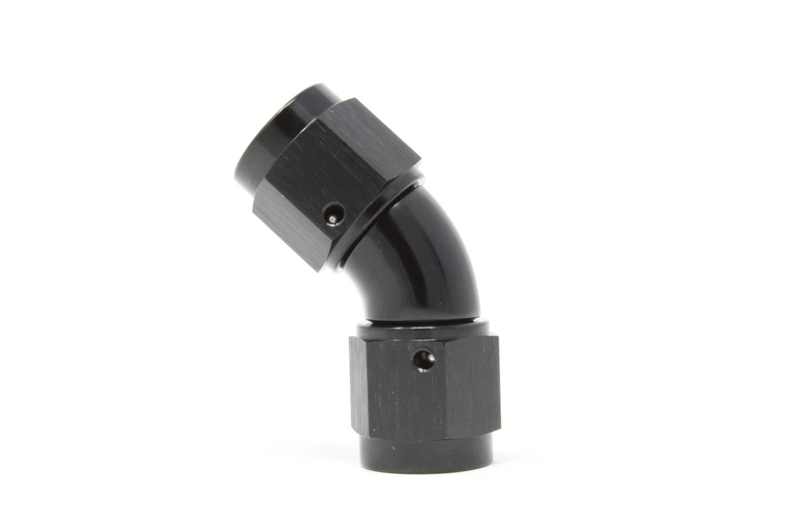 AEROMOTIVE Fitting  F-F Swivel 45-Deg 6an Fittings Hoses and Valves Fittings and Plugs main image