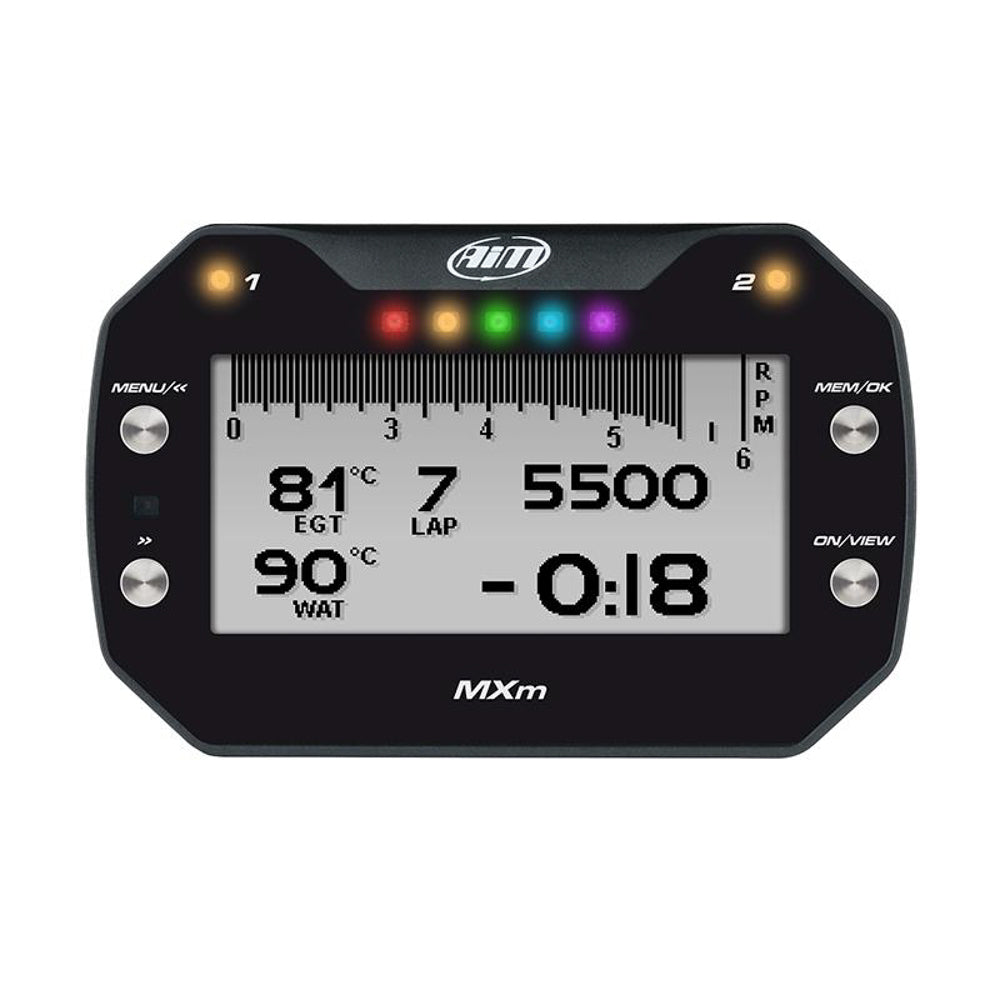 AIM SPORTS MXM Compact Dash Data Logger Ignitions and Electrical Data Acquisition main image