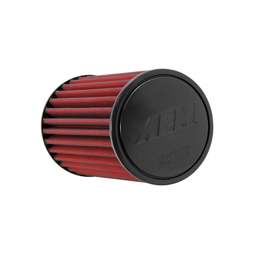 AEM INDUCTION 3.5in Dryflow Air Filter Air and Fuel Air Cleaners, Filters, Intakes and Components main image
