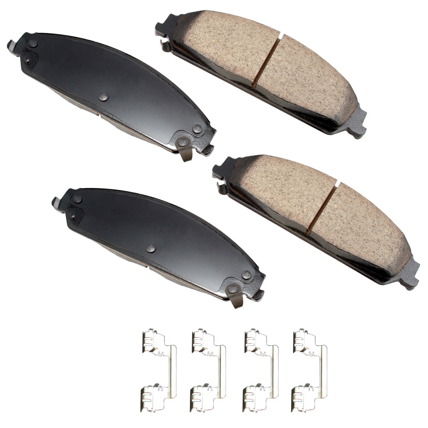 Akebono Brake Pads Front Dodge Dodge Avenger 05-14 300 Brake Systems And Components Disc Brake Pads main image