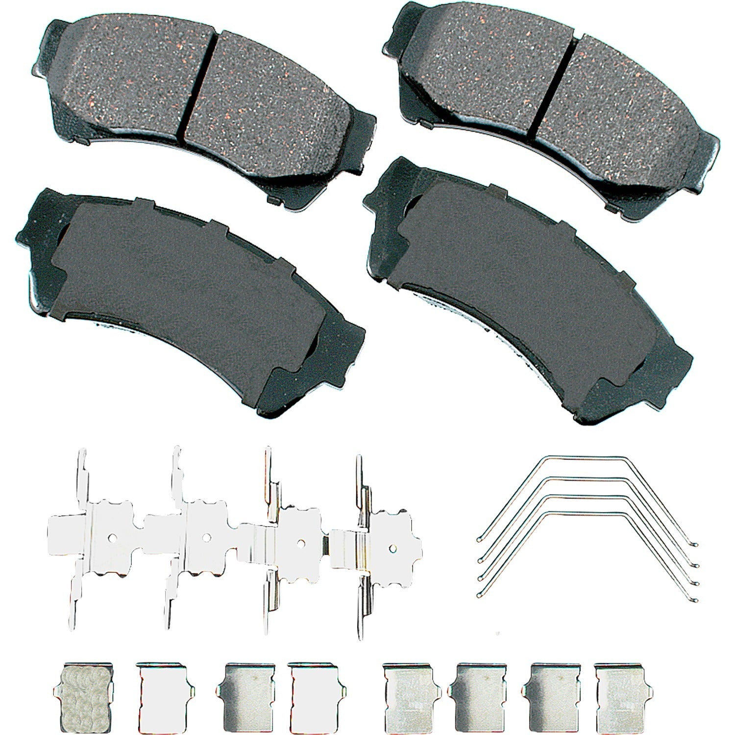 Akebono Brake Pad Front Ford Fusion 06-12 Lincoln MKZ Brake Systems And Components Disc Brake Pads main image