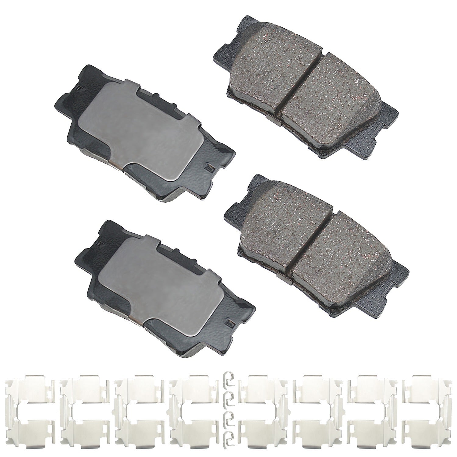 Akebono Lexus ES300h 16-13  ES35 0 16-07  HS250h 12-10  P Brake Systems And Components Disc Brake Pads main image