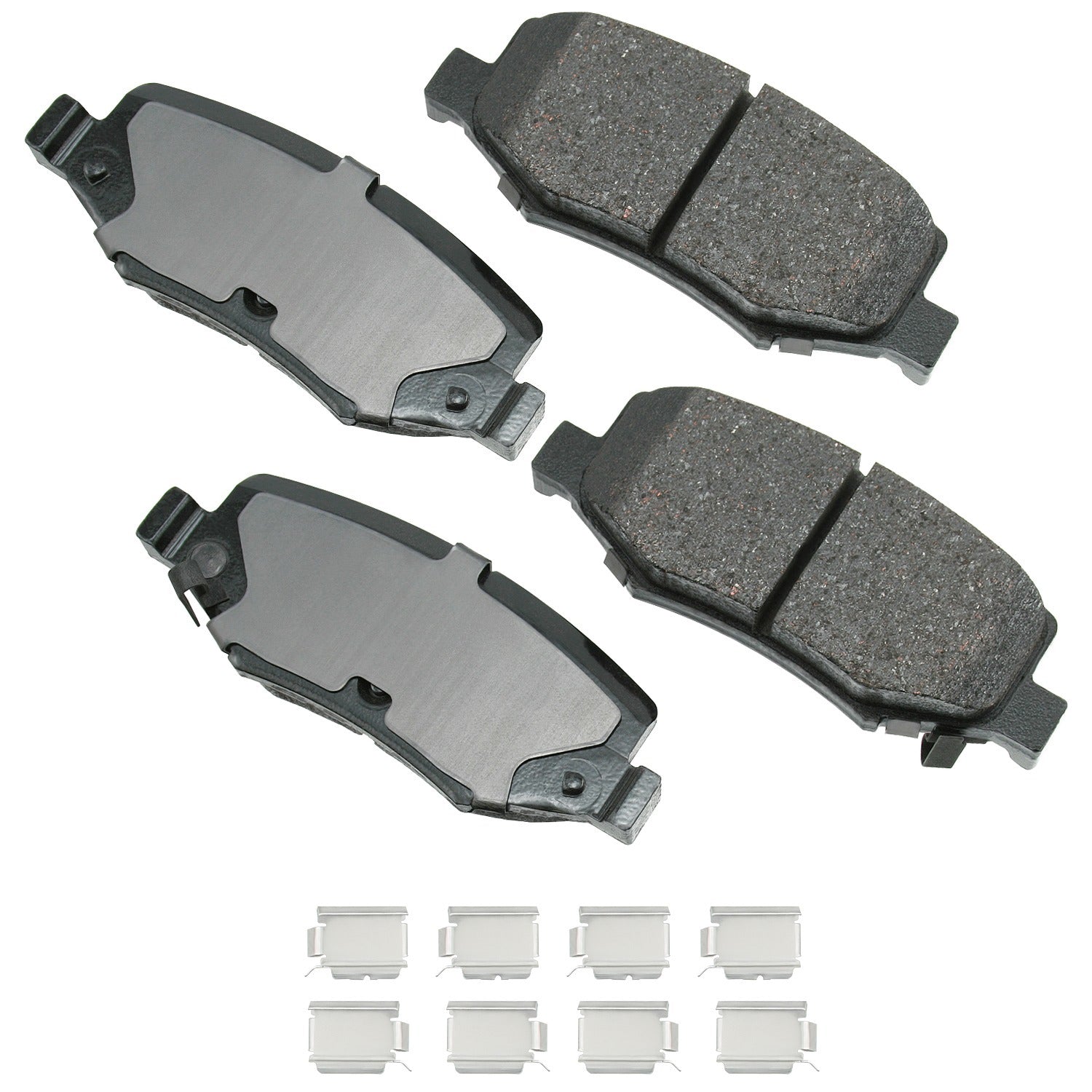 Akebono Brake Pad Rear Dodge Nitro 07-11 Wrangler Brake Systems And Components Disc Brake Pads main image