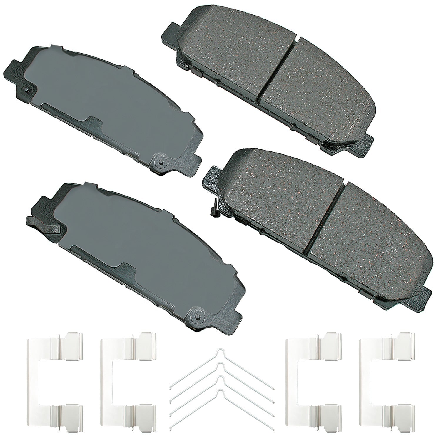 Akebono Brake Pad Front Infiniti QX56 06-13 QX8 06-13 Brake Systems And Components Disc Brake Pads main image