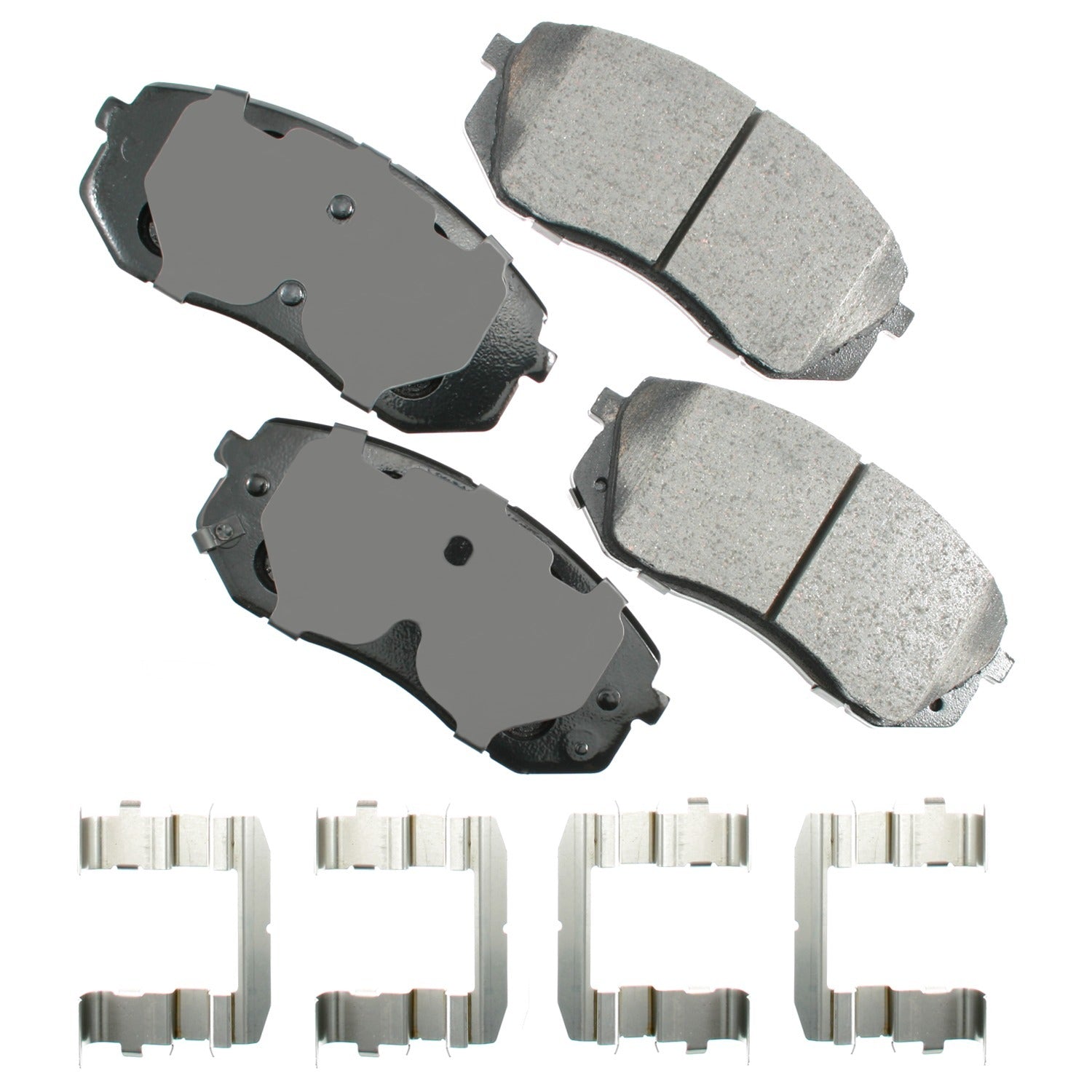 Akebono Brake Pad Front Hyundai Sonata Tuco 10-15 Kia Brake Systems And Components Disc Brake Pads main image