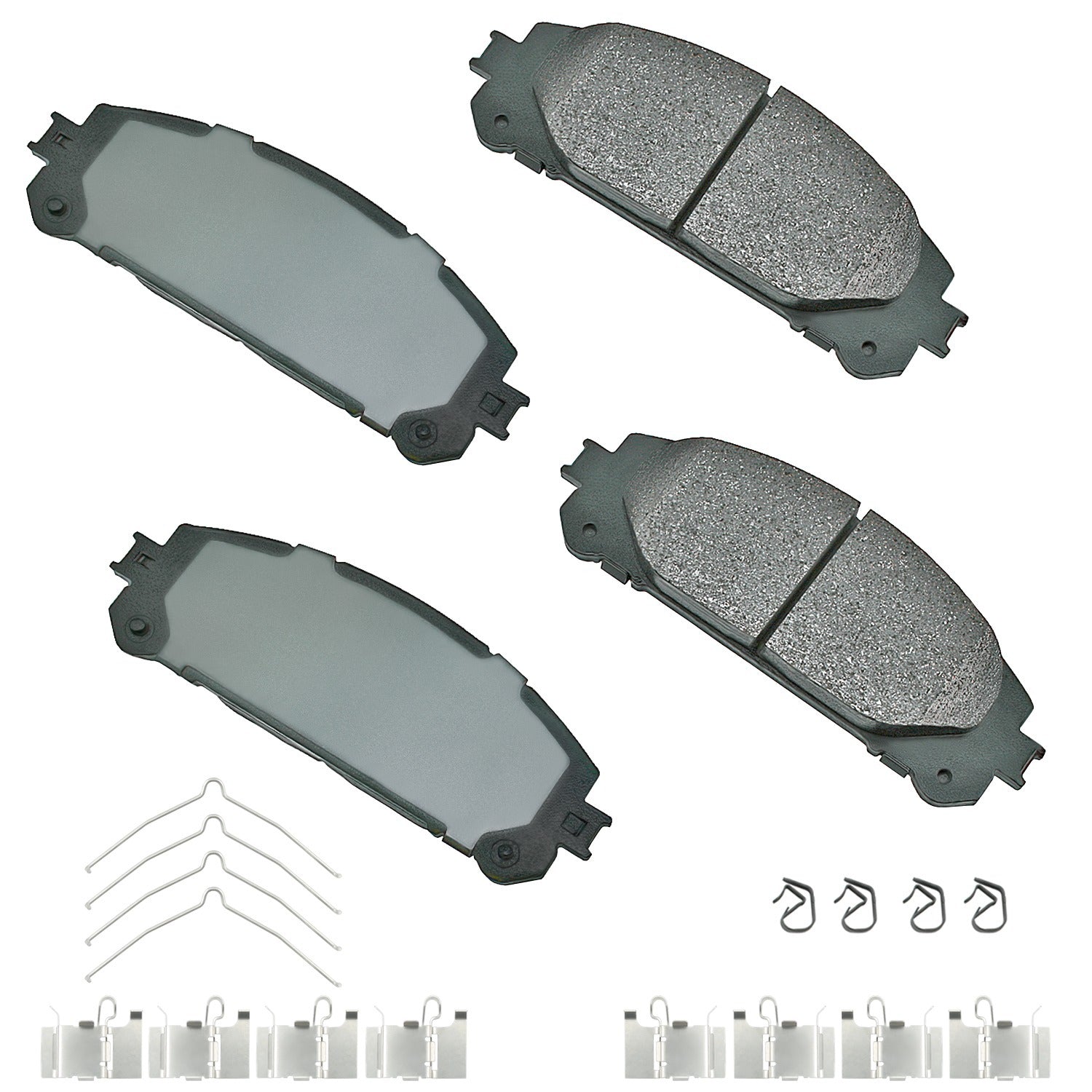 Akebono Brake Pad Front Lexus NX200T 15-17 NX300H Brake Systems And Components Disc Brake Pads main image