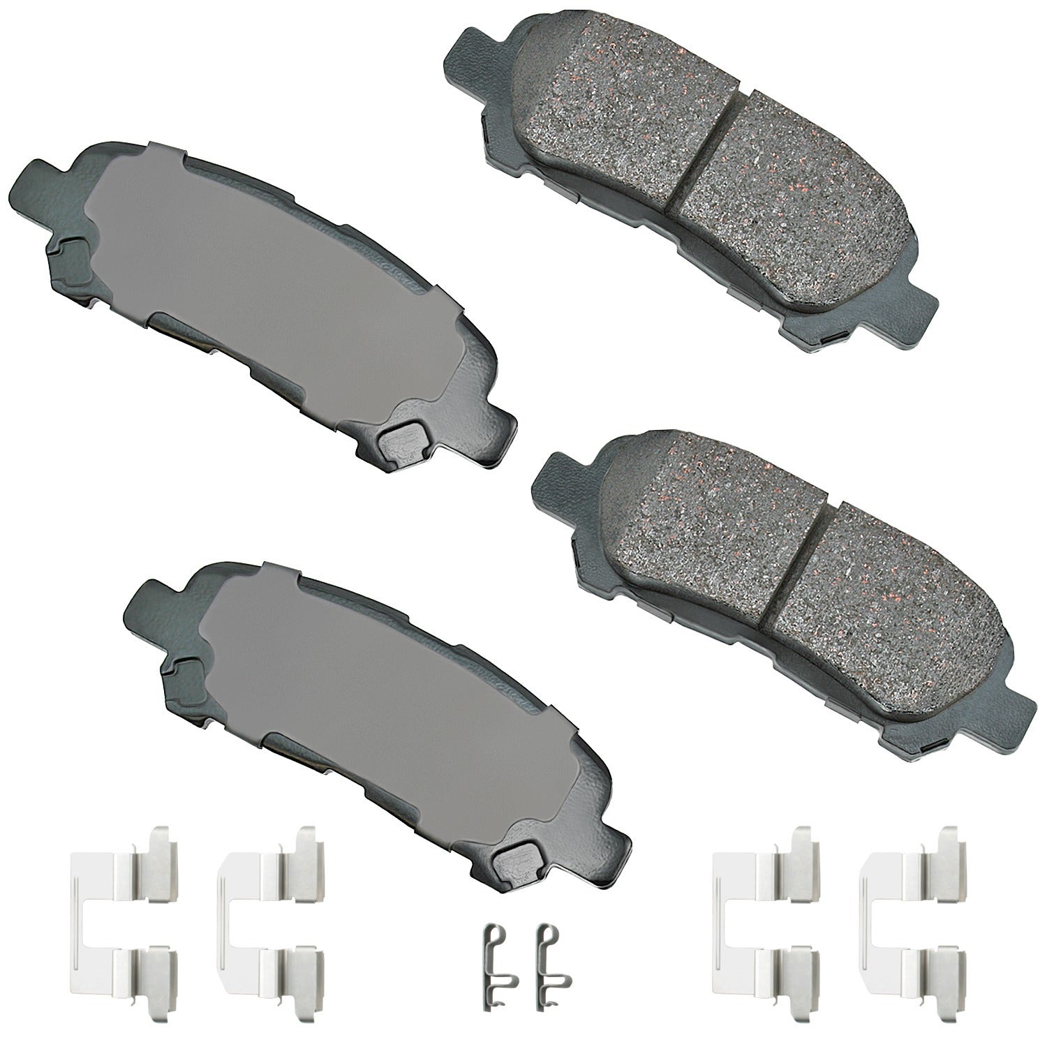 Akebono Brake Pad Front Toyota Highlander 08-13 Brake Systems And Components Disc Brake Pads main image