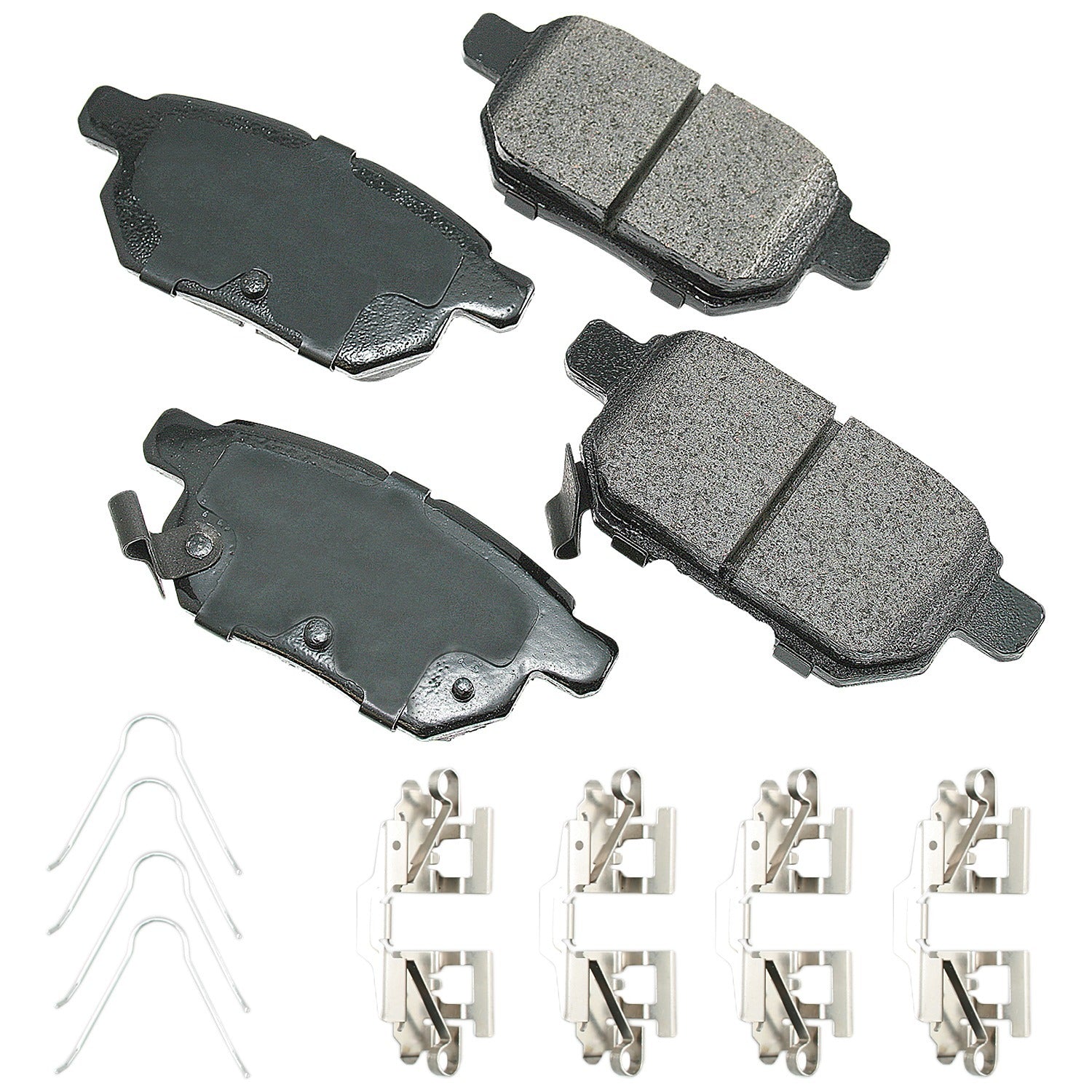 Akebono Brake Pad Rear Pontiac Vibe 09-10 Toyota Brake Systems And Components Disc Brake Pads main image