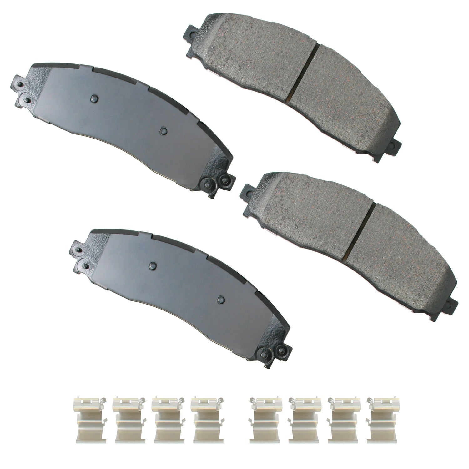 Akebono Brake Pad Rear Ford F- 250 13-19 F-350 Brake Systems And Components Disc Brake Pads main image