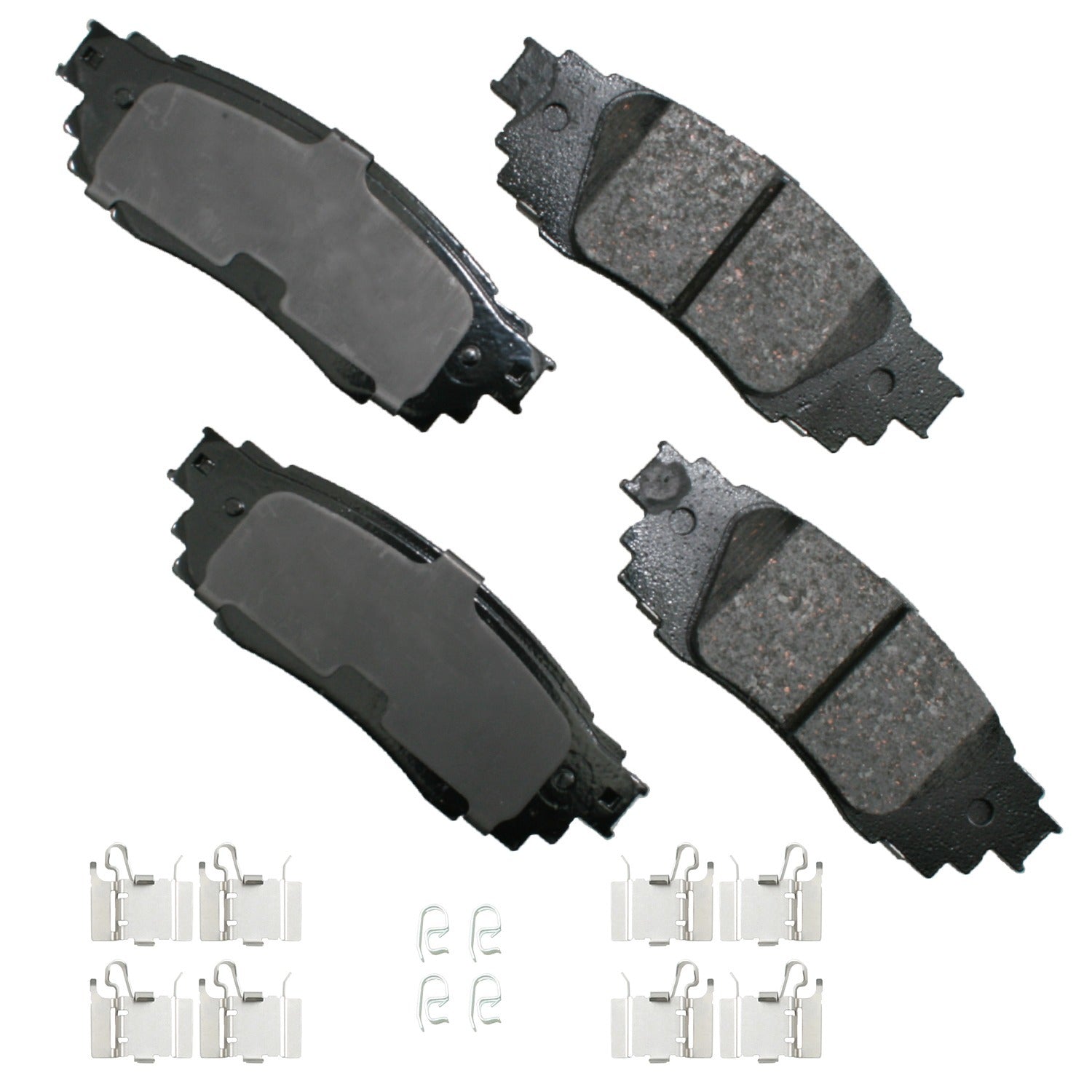 Akebono Lexus ES350 19  NX200t 1 7-15  NX300 20-18  NX300 Brake Systems And Components Disc Brake Pads main image