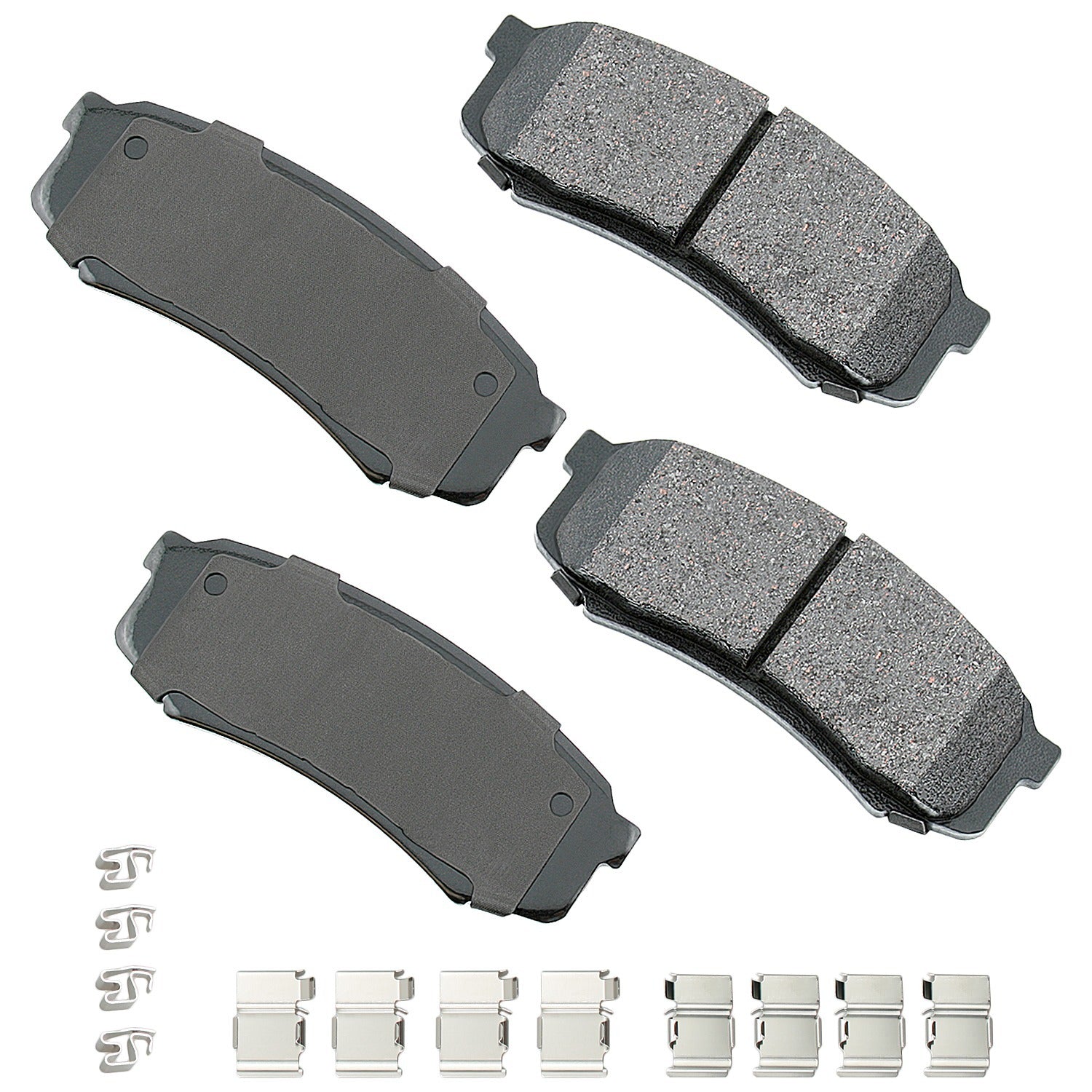 Akebono Brake Pad Rear Lexus 10- 19 GX470 03-09 Brake Systems And Components Disc Brake Pads main image