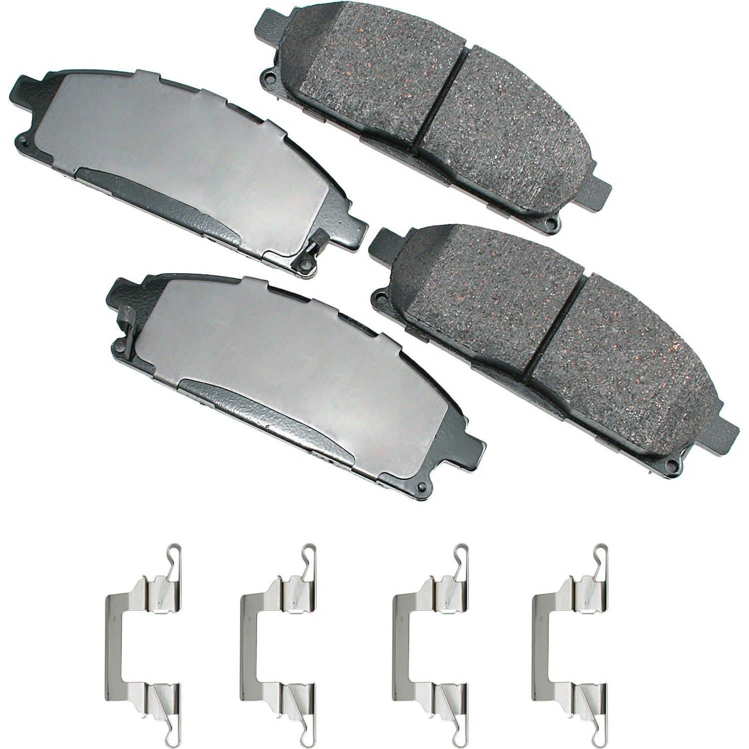 Akebono Brake Pads Front Acura MDX 03-06 Quest 04-09 Brake Systems And Components Disc Brake Pads main image