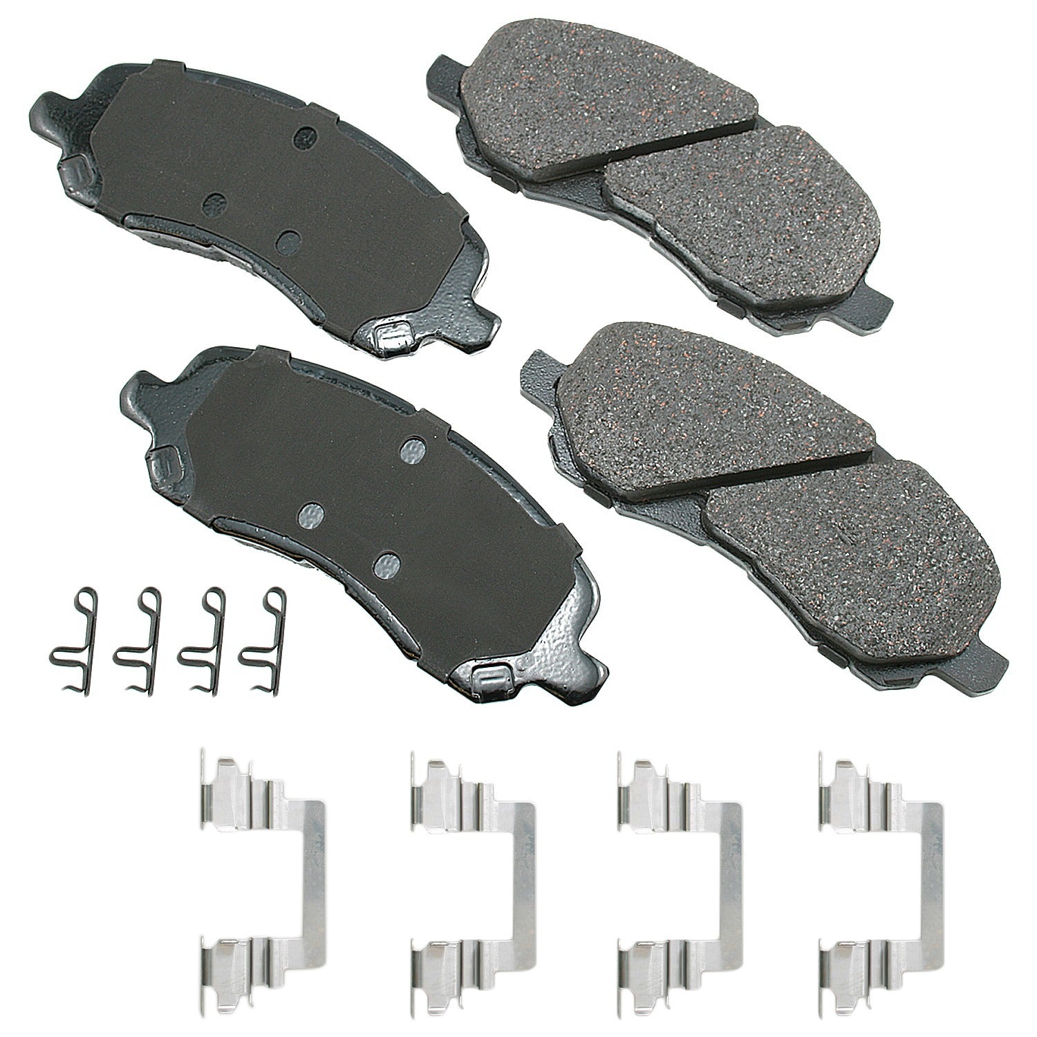 Akebono Brake Pads Front Chrysler 200 11-14 Brake Systems And Components Disc Brake Pads main image