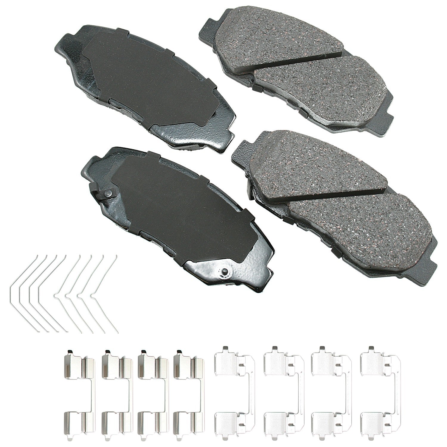 Akebono ProACT Ultra-Premium Bra ke Pads - Front Brake Systems And Components Disc Brake Pads main image