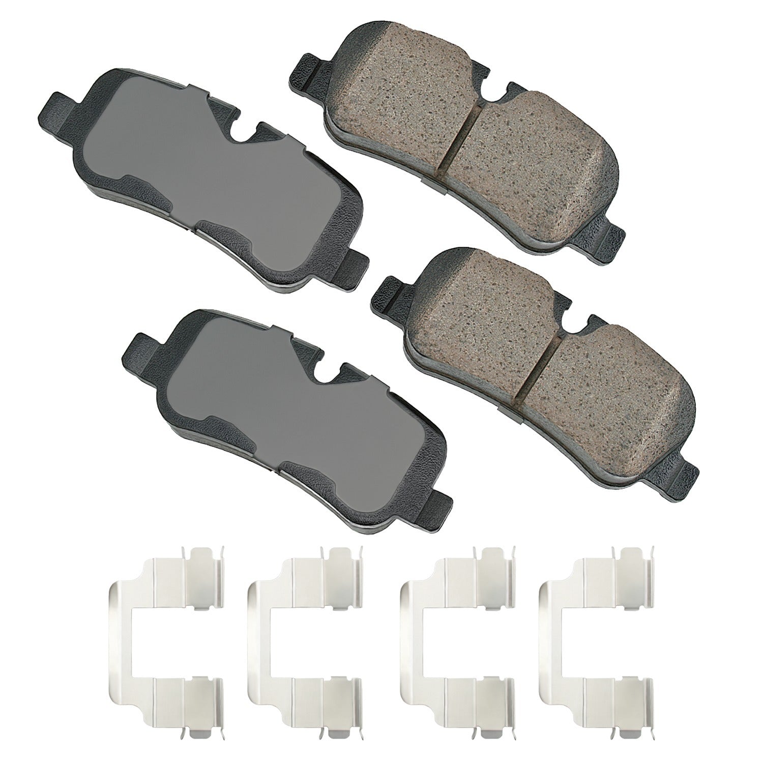 Akebono Brake Pads Rear Land Rover LR3 05-09 Brake Systems And Components Disc Brake Pads main image