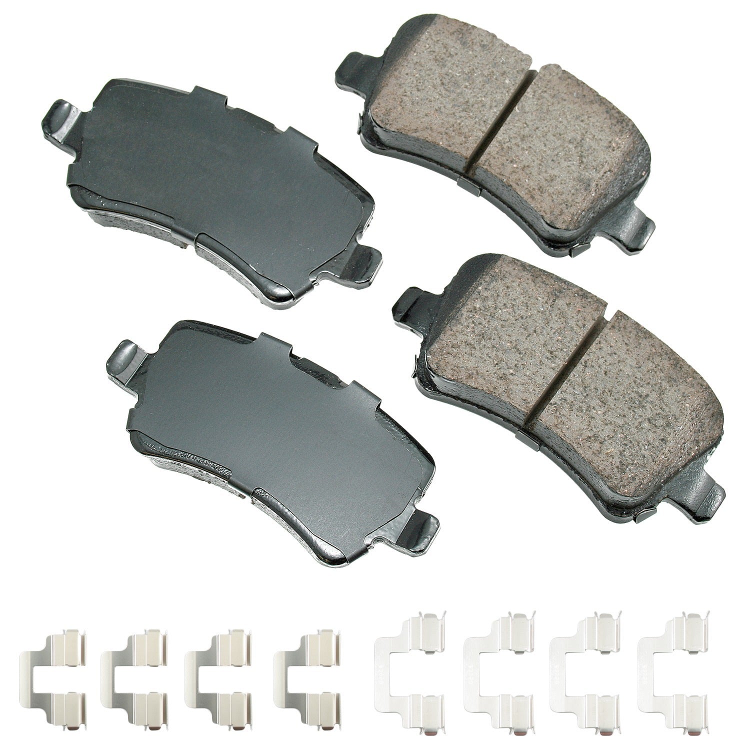 Akebono Brake Pads Rear Land Rover LR2 13-15 Range Rv Brake Systems And Components Disc Brake Pads main image