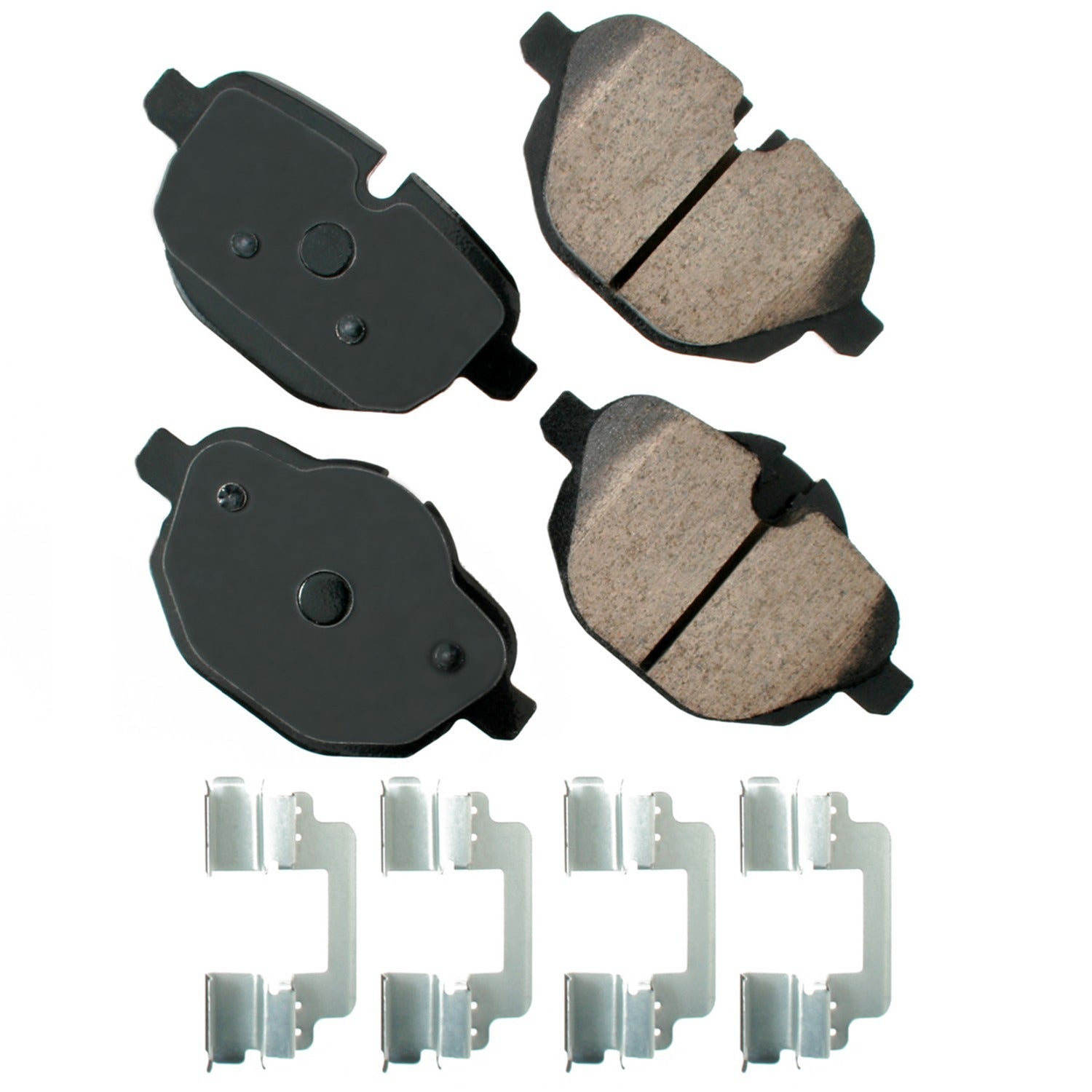 Akebono Euro Ultra-Premium Brake Pads - Rear Brake Systems And Components Disc Brake Pads main image